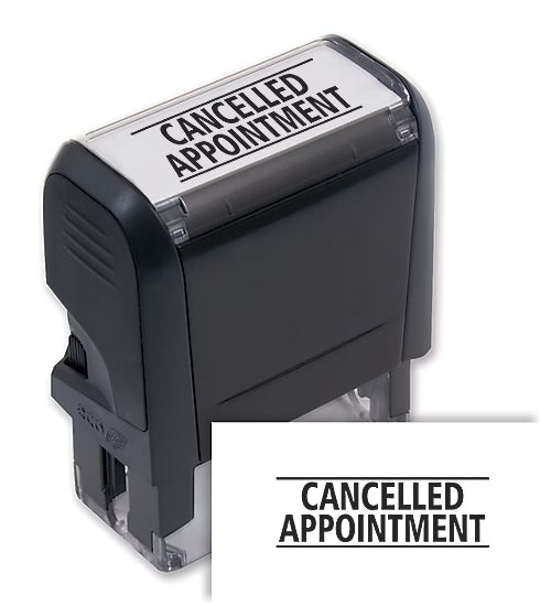 Cancelled Appointment Stamp - Self Inking