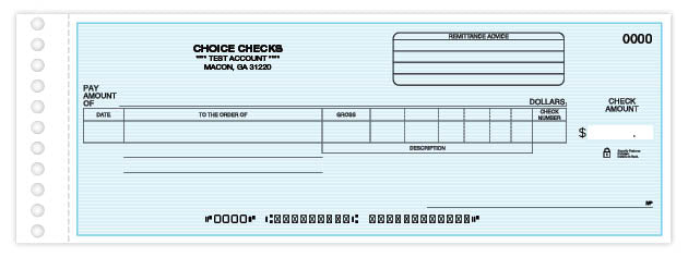 Payroll/General Expense Center Check