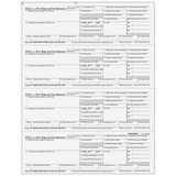W-2 Employer State, City or Local, Copy 1/D - 4up Horizontal