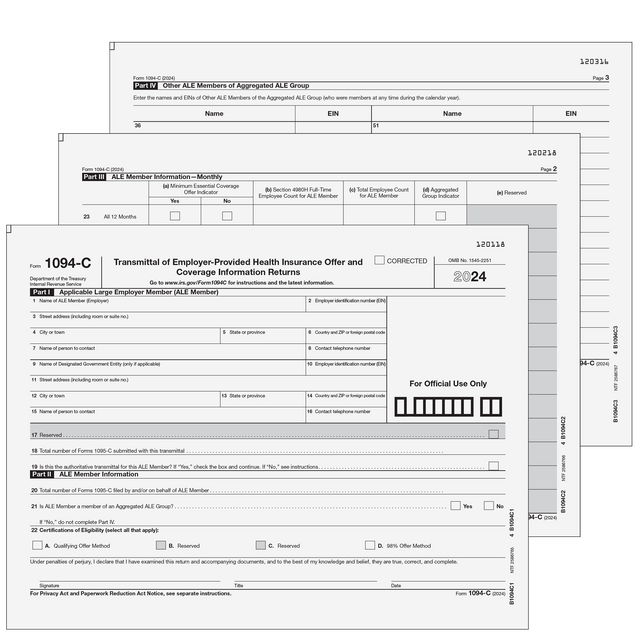 1095-Tax Forms