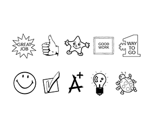 Stamp Sets - 10 Teacher Themed