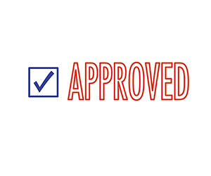 APPROVED Color Red/Blue
