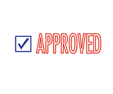 APPROVED Color Red/Blue