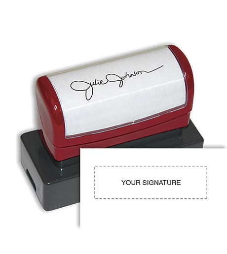 Signature Stamp - Pre-Inked
