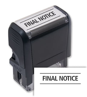 Final Notice Stamp - Self-Inking
