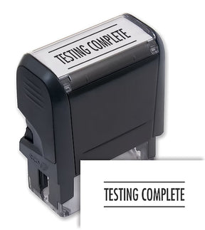 Testing Complete Stamp - Self Inking
