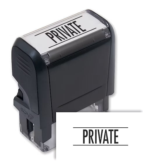 Private Stamp - Self Inking
