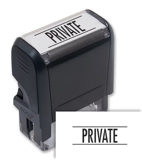 Private Stamp - Self Inking
