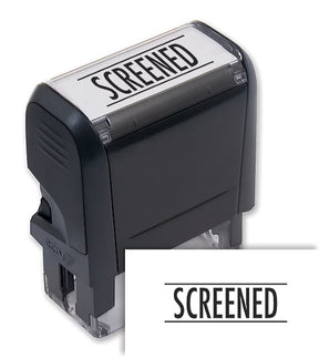 Screened Stamp - Self Inking
