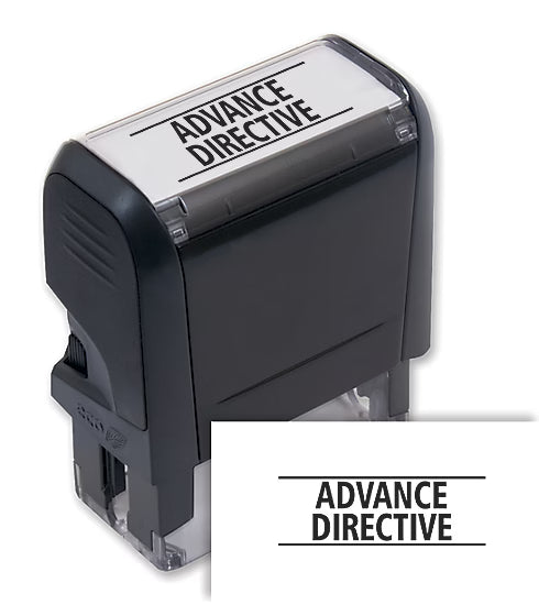 Advance Directive Stamp - Self Inking
