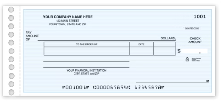 Disbursement Check