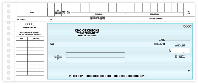 Topwrite Payroll/Expense Check