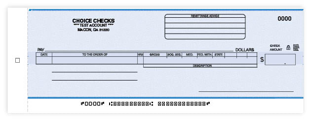 Payroll/General Disbursement Center Check-1 Part