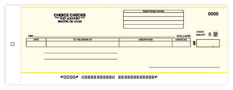 Cash Disbursement Center Check-2 Part