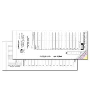 Loose Deposit Tickets Sets - Maximum Entry Format - 2 Part, Free Shipping