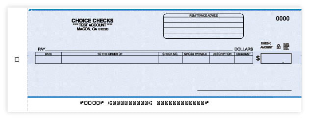Accounts Payable Center Check-2 Part