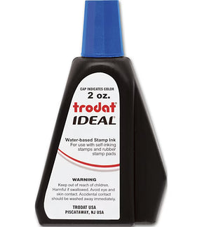 Blue Ink Refill for Self-Inking Stamp