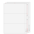 3up Blank W-2 Form 6-part Set (without Instructions)