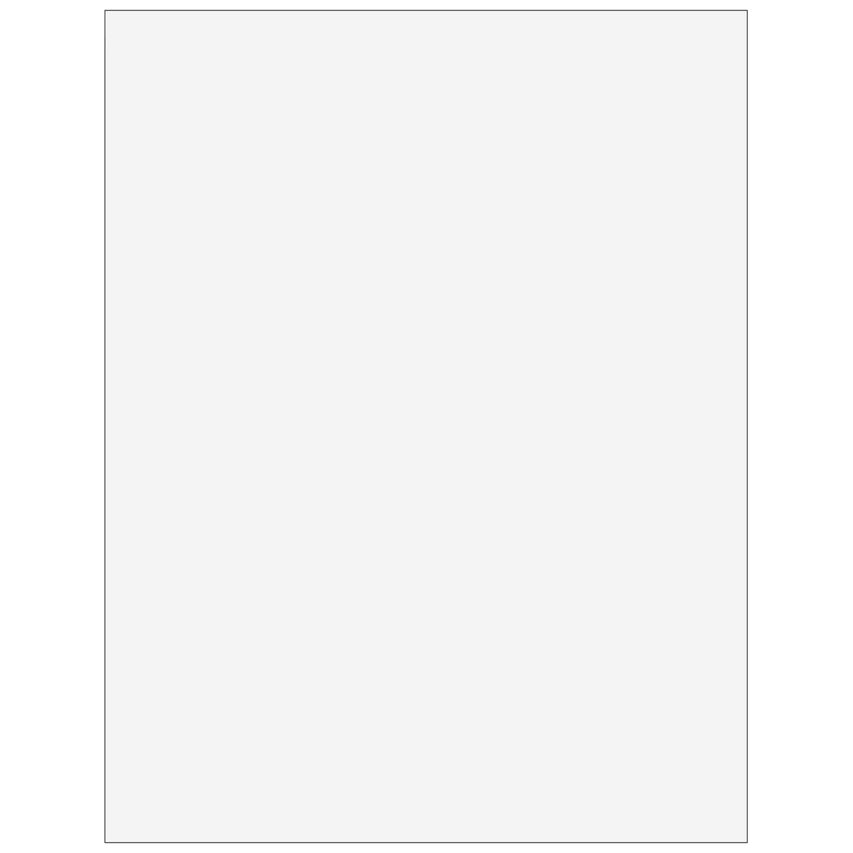 099/5498 Blank Cut Sheet (LJH2500)