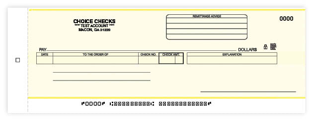 Cash Disbursement Center Check-1 Part