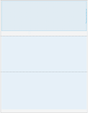 Lattice Blank Business Checks on Top - Lattice Blue