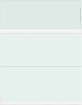 Lattice Blank Business Checks on Top - Lattice Green