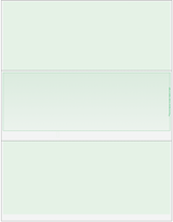 Lattice Blank Business Checks in Middle - Lattice Green