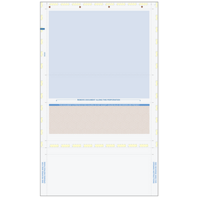 Pressure Seal EZ-Fold Brown Check with Cubes Background - 500 Qty