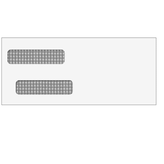 #10 Double Window Envelope (Moisture Seal)