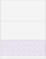 Marble Purple Blank Business Check on Bottom