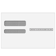 1095 Double Window Envelope (Moisture Seal)