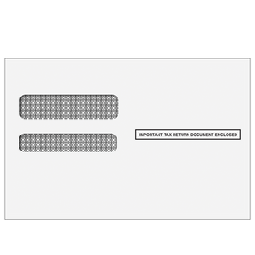 1095 Double Window Envelope (Moisture Seal)