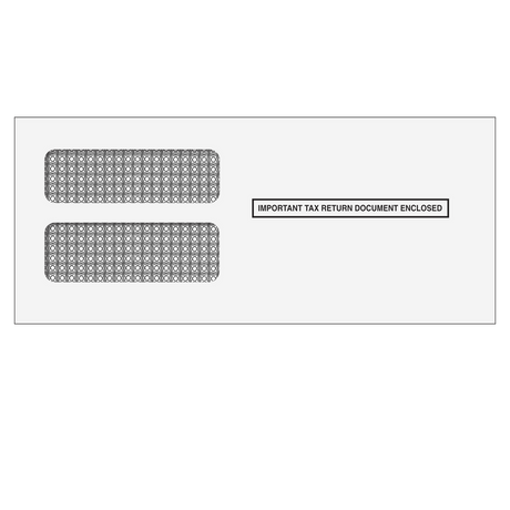 3up 1099 Double Window Envelope (Self Seal) (banded in 25's)