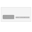 3up 1099 Single Window Envelope (Moisture Seal) - 25 Qty