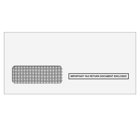 3up 1099 Single Window Envelope (Moisture Seal) - 25 Qty