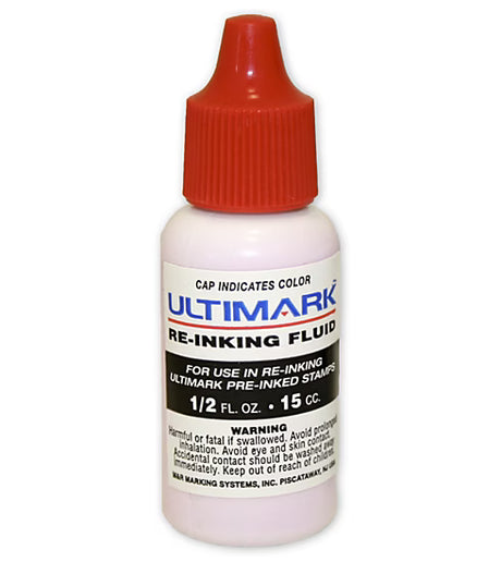 Red Ink Refill for Pre-Inked Stamp