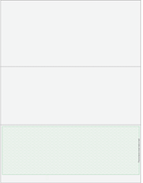 Herringbone Blank Business Check on Bottom- Herringbone Green