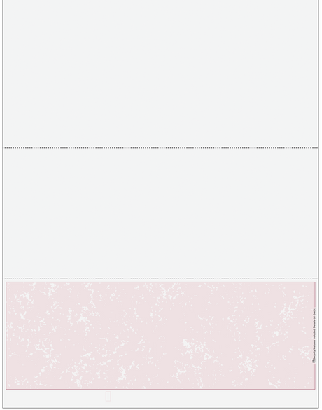 Marble Blank Business Checks on Bottom - Better Security Marble Burgundy