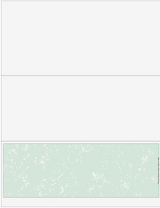 Marble Blank Business Checks on Bottom - Better Security