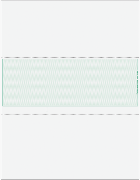Wave Blank Business Checks in Middle