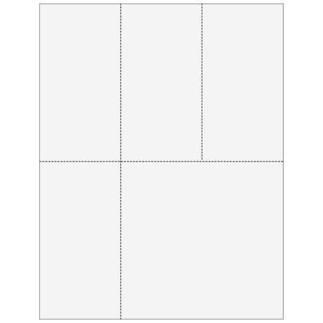 Universal 4up Blank W-2 & 1099 Form 1.0 lb