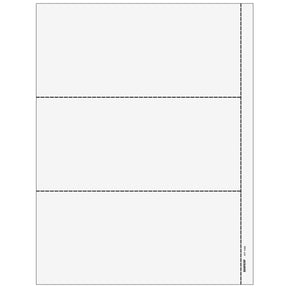 3up Blank 1099 Form (without Instructions)