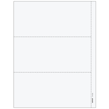 3up Blank 1099-MISC Form (with Instructions)
