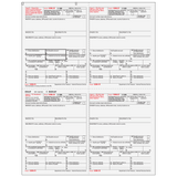 1099-R 4up Quadrant Recipient Copies: B/2/C/2