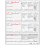 W-2 Employee Copies B/C/2/2 - 4up Horizontal