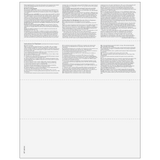 W-2 Employee Copies B/C/2/2 - 4up Horizontal