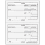 Form W-2 Employee Federal and Record Copies B/C