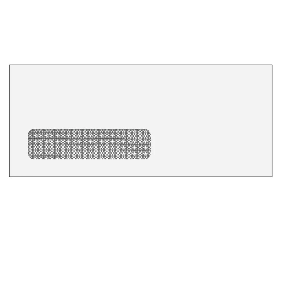 Single Window Envelope (Moisture Seal) 3 5/8 x 8 5/8