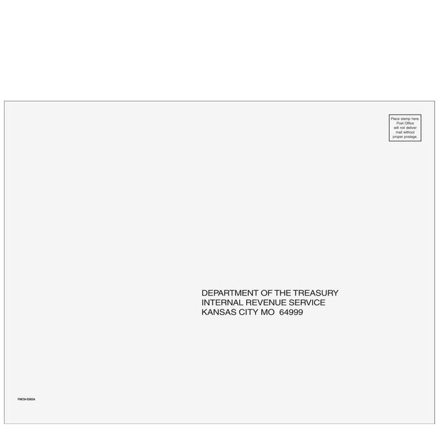 1040 All Returns Envelope - Kansas City, MO