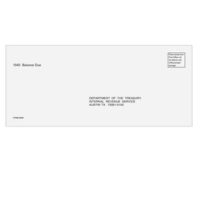 1040 Balance Due Envelope - Austin, TX